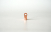 Red copper open nose type OT series cable lug terminal connector crimped compressed lug