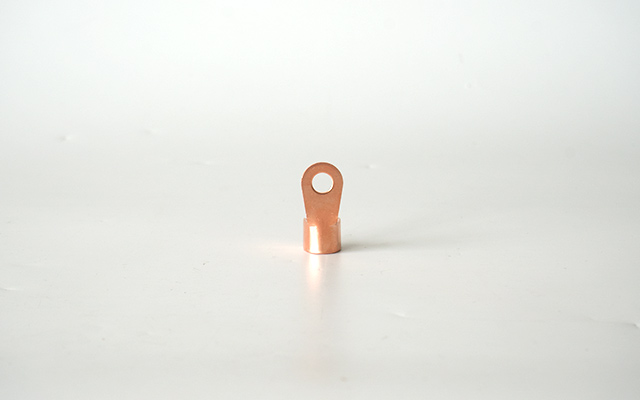 Red copper open nose type OT series cable lug terminal connector crimped compressed lug