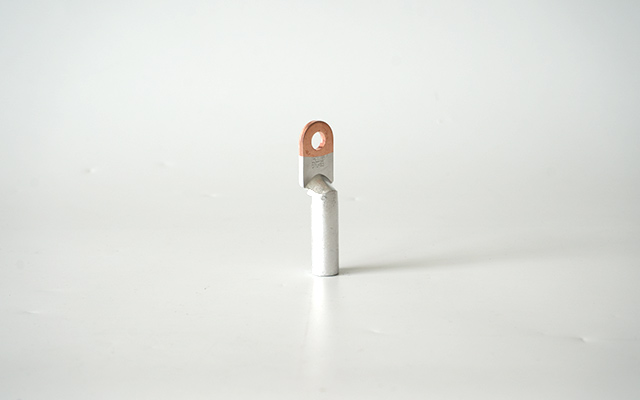 DTL1 bimetal copper-aluminum cable lug single hole A standard crimp CU-AL transition cable lug