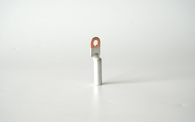 DTL1 bimetal copper-aluminum cable lug single hole A standard crimp CU-AL transition cable lug